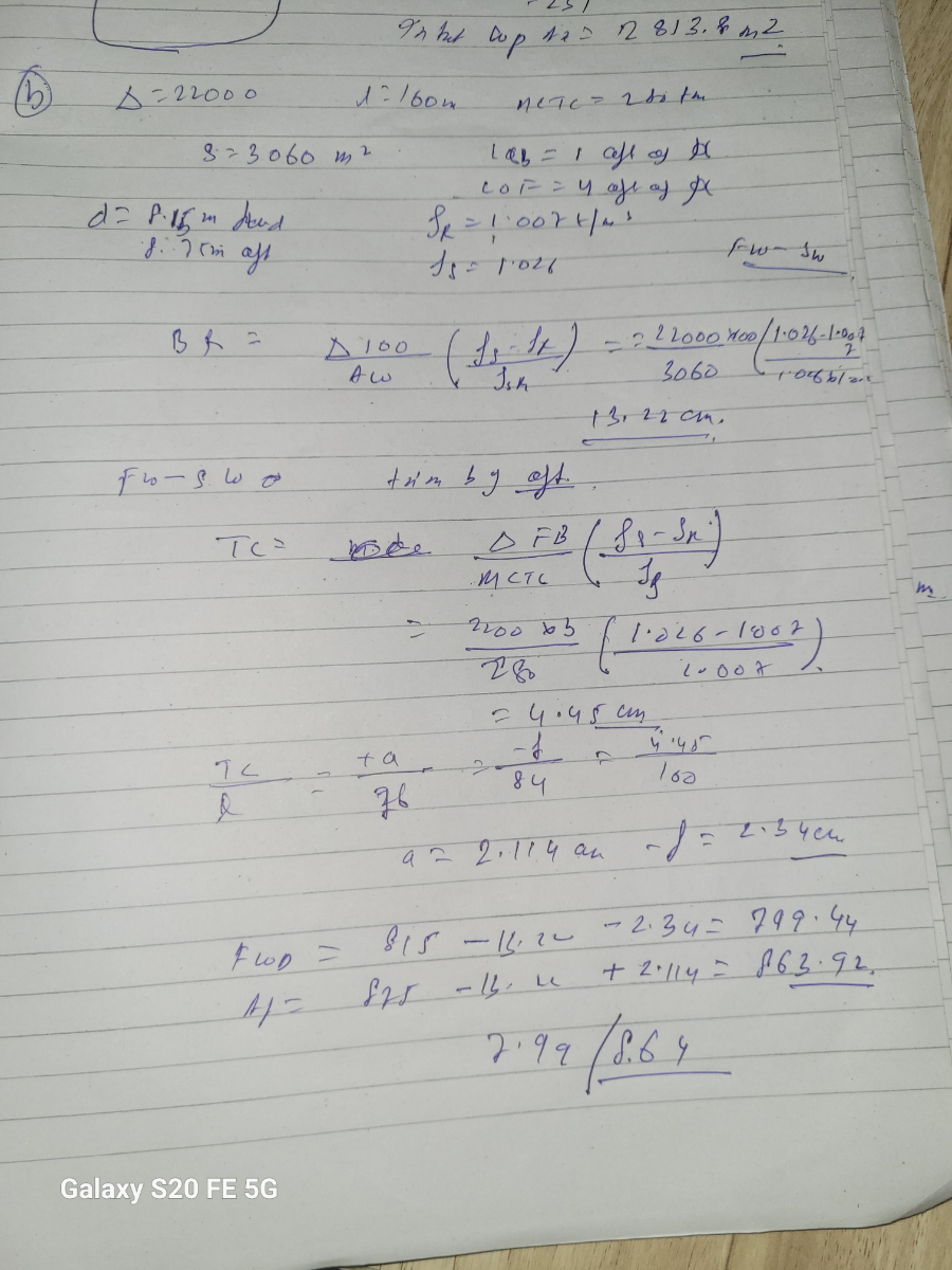 Exam question diagram
